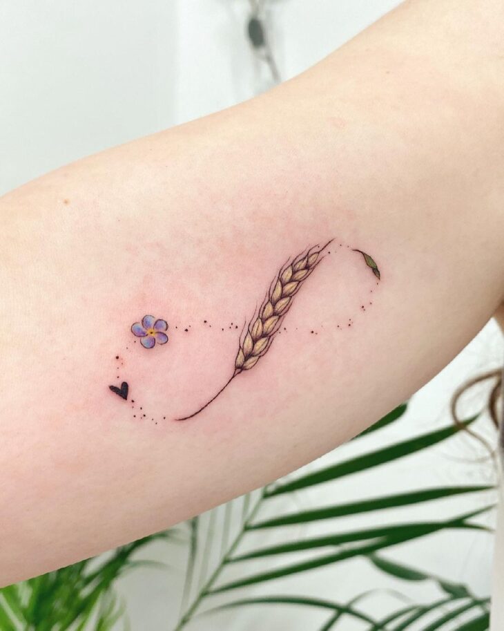 tatuagem de infinito 111