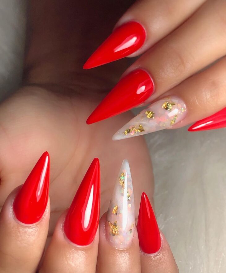 esmalte vermelho 166