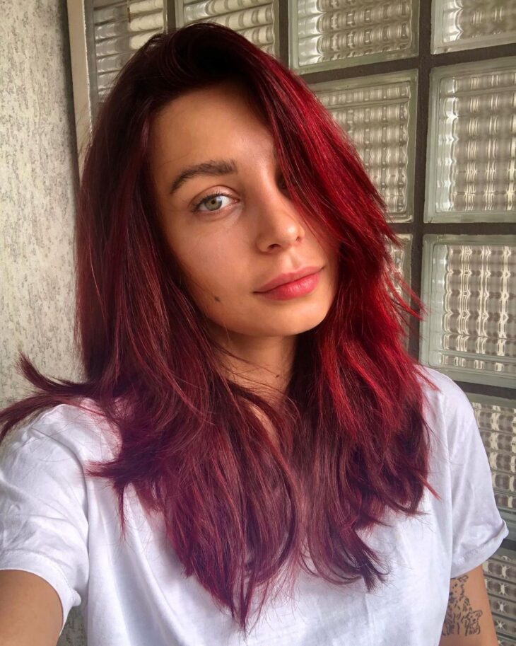 cabelo vermelho escuro 110