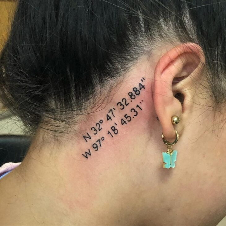 tatuagem atrás da orelha 37