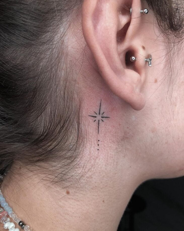 tatuagem atrás da orelha 31