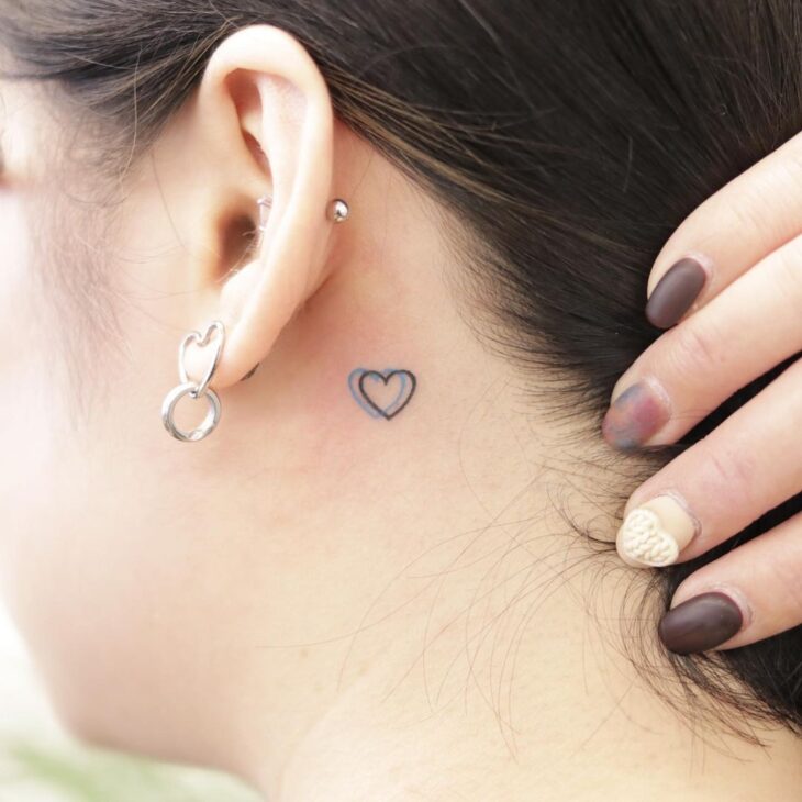 tatuagem atrás da orelha 87