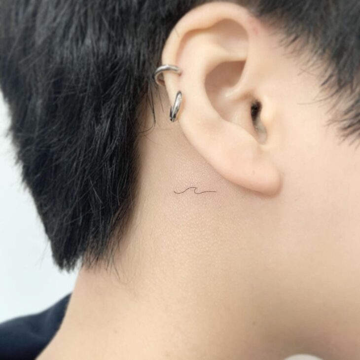 tatuagem atrás da orelha 43