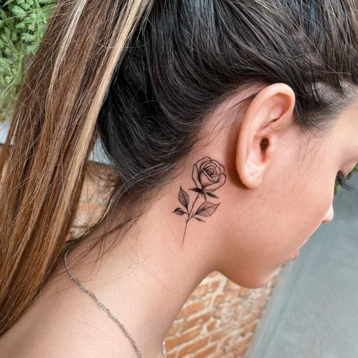 tatuagem atrás da orelha 54