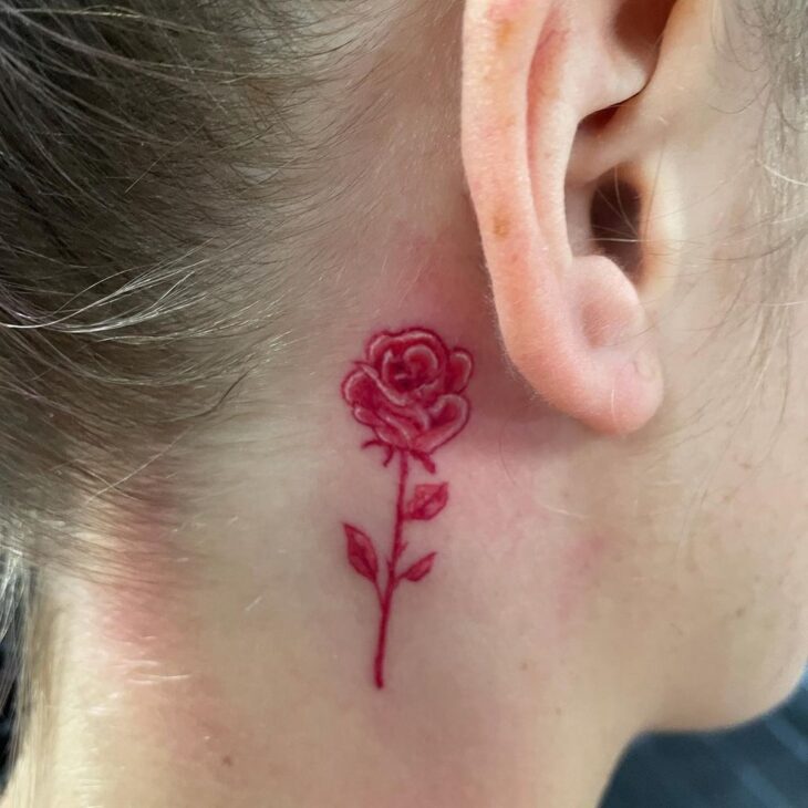 tatuagem atrás da orelha 62