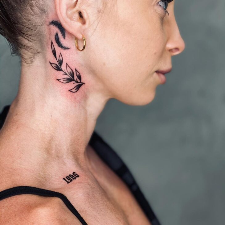tatuagem atrás da orelha 74