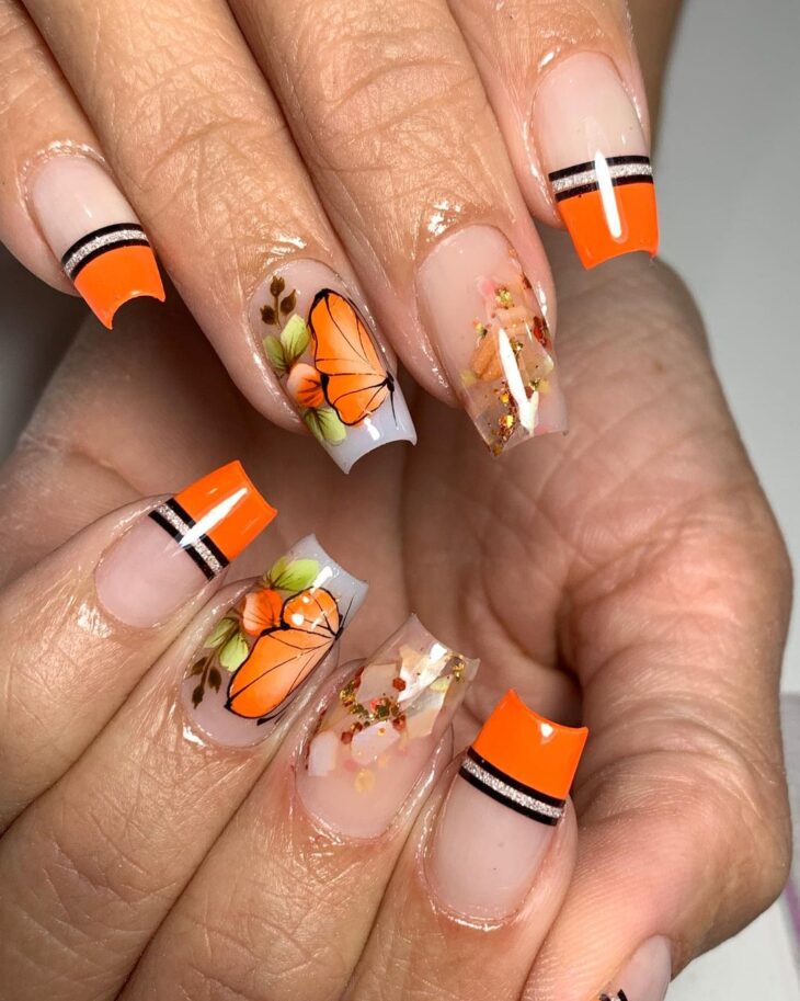 unhas laranja 71