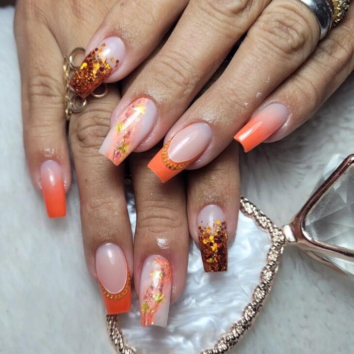 unhas laranja 74