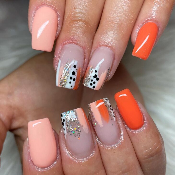 unhas laranja 75