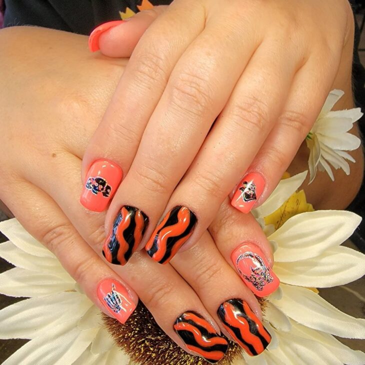 unhas laranja 58