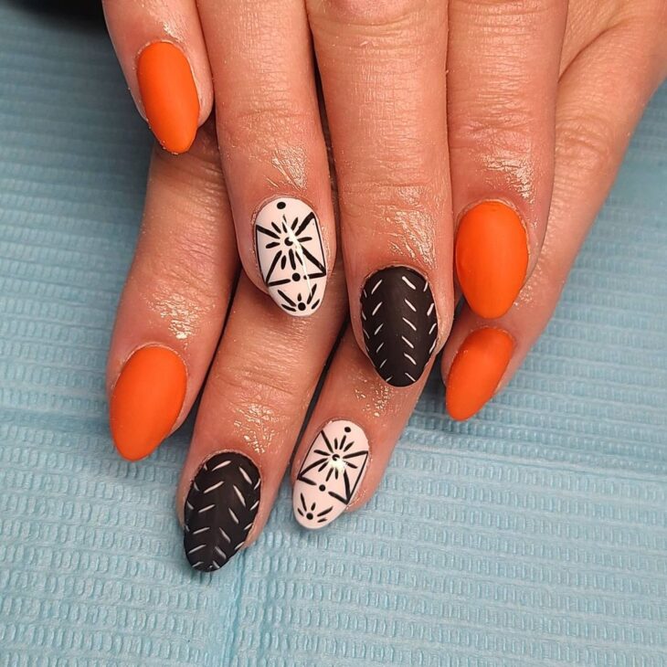 unhas laranja 76