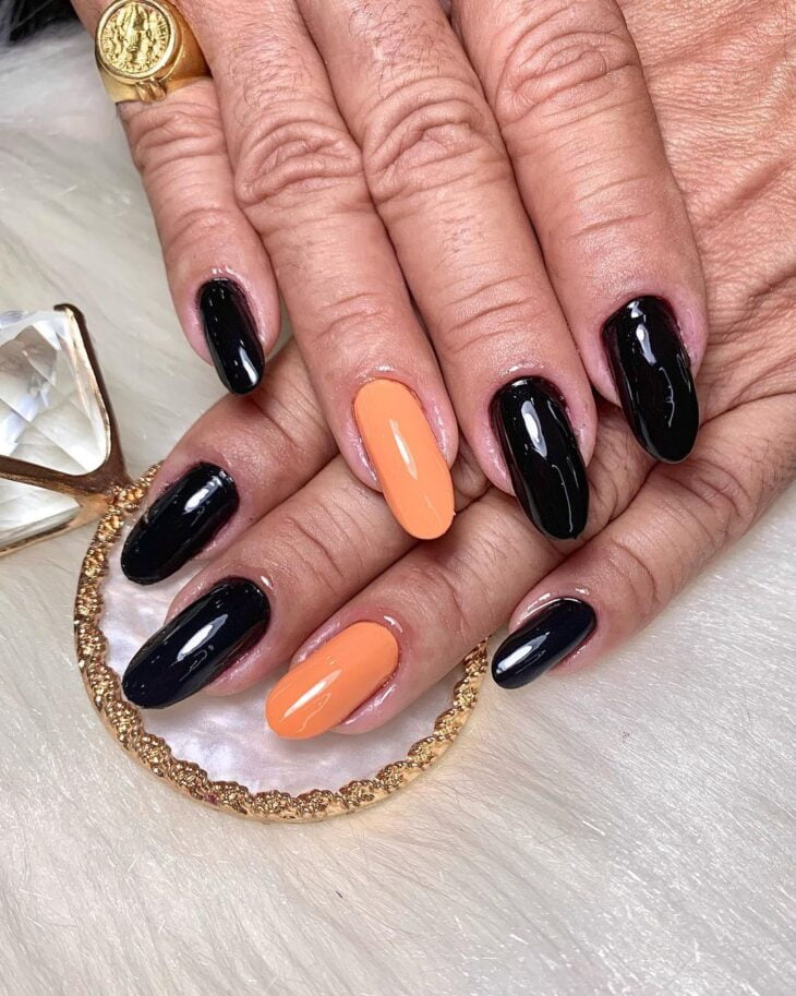 unhas laranja 81