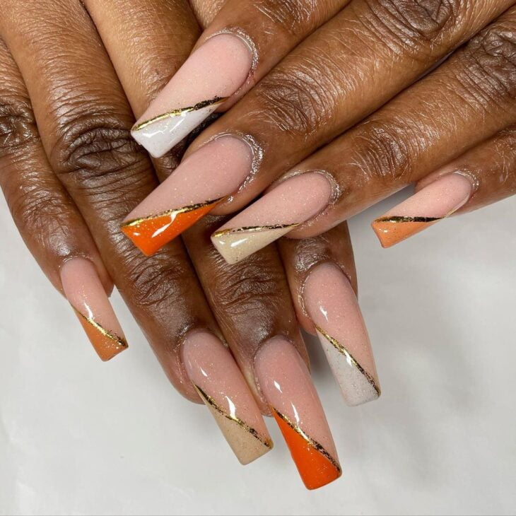 unhas laranja 83