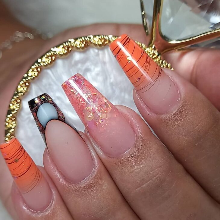 unhas laranja 59