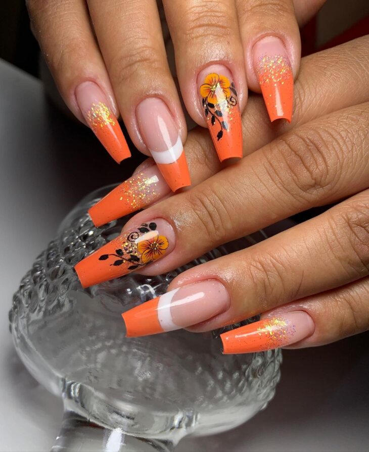 unhas laranja 60