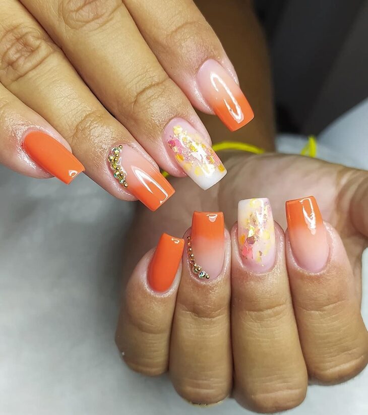 unhas laranja 102