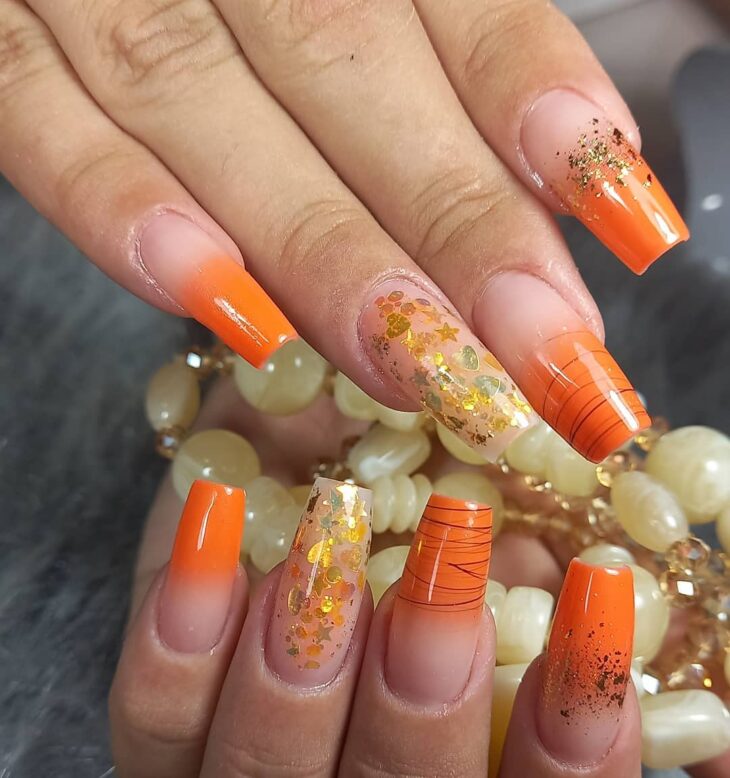 unhas laranja 103