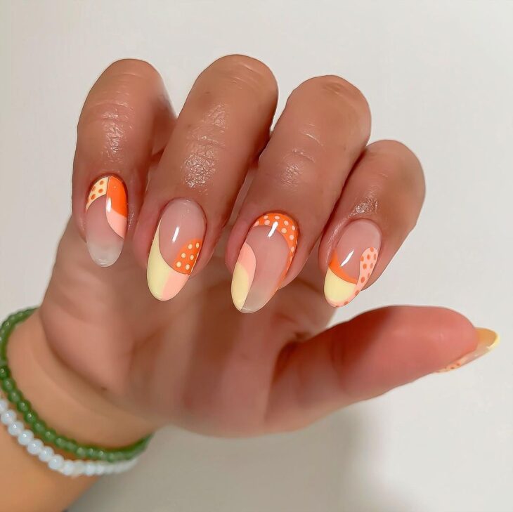 unhas laranja 62