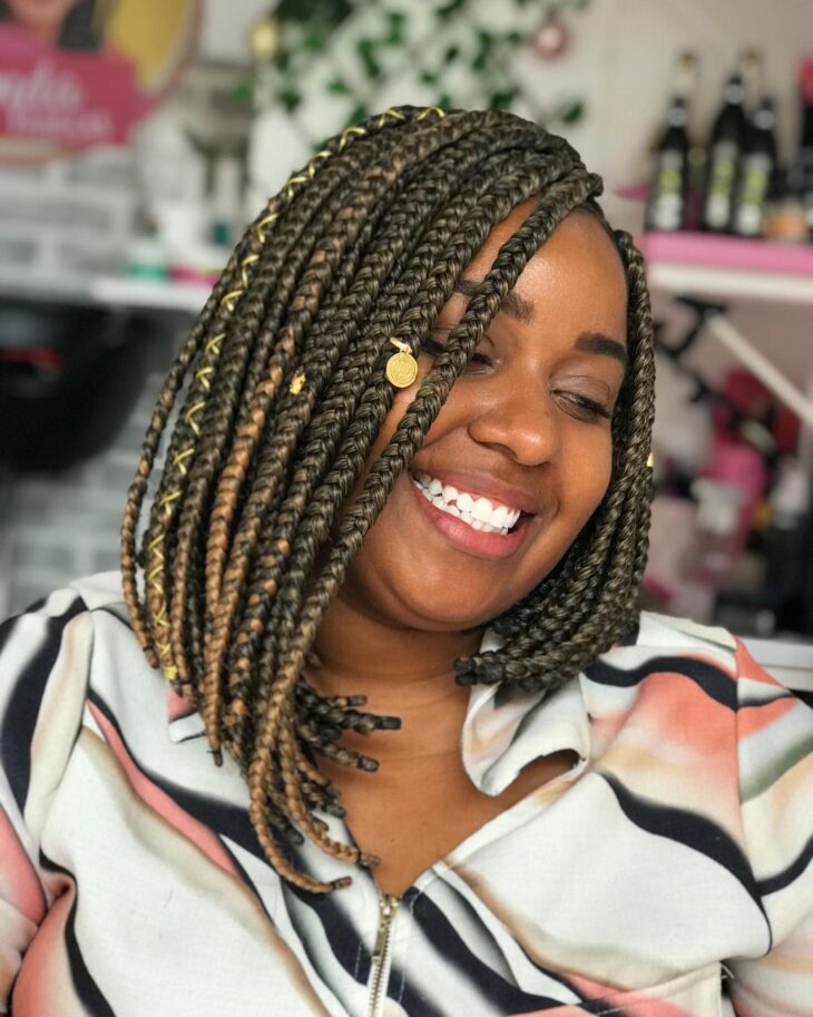 Box braids chanel: 40 inspirações para mudar o visual