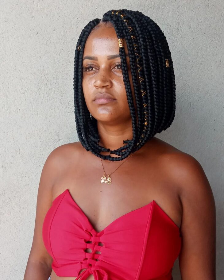 40 inspirações de box braids chanel para você mudar o visual