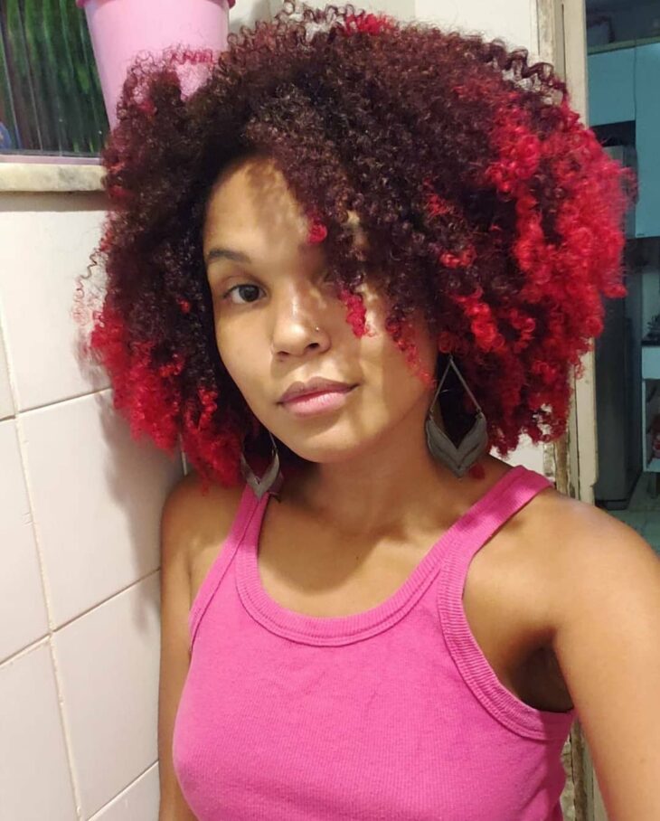 cabelo curto vermelho 85