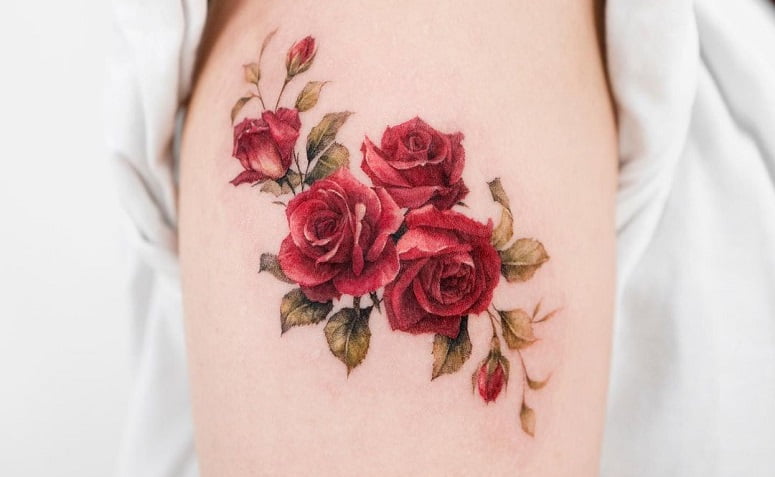 70 fotos de tatuagem de flor simplesmente encantadoras