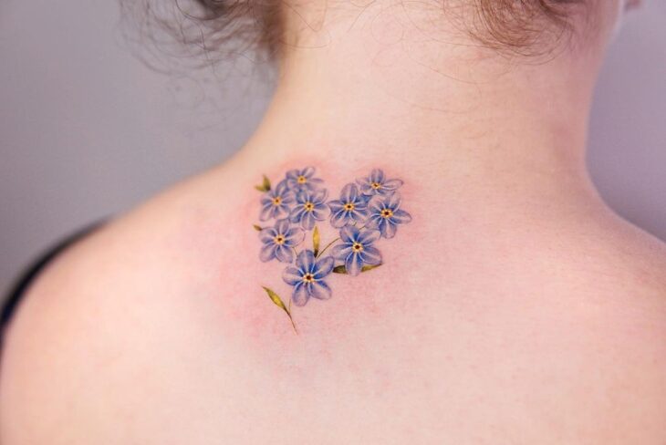 tatuagem de flor 90