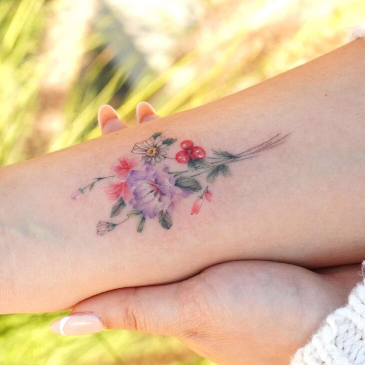 tatuagem de flor 93