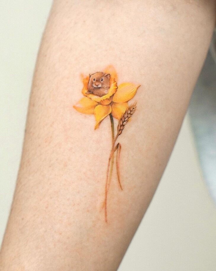 tatuagem de flor 24