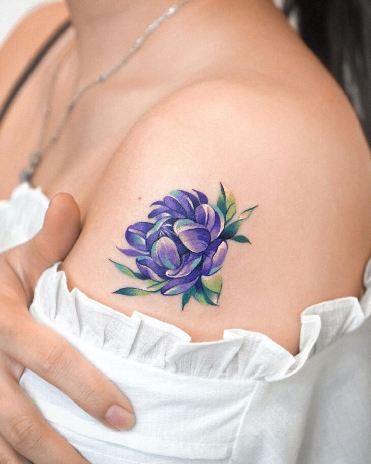 tatuagem de flor 106