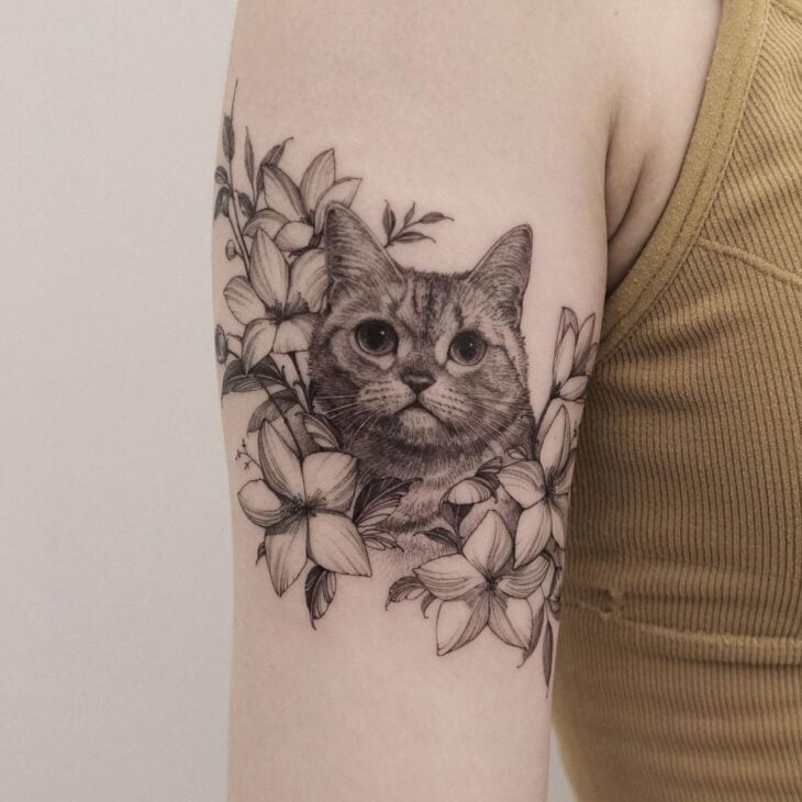 tatuagem de flor 34