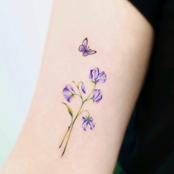 tatuagem de flor 110