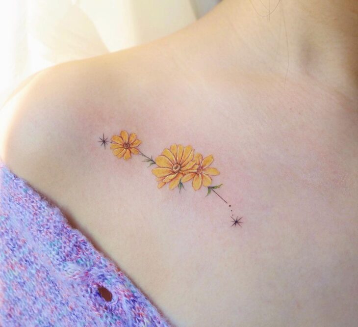 tatuagem de flor 39