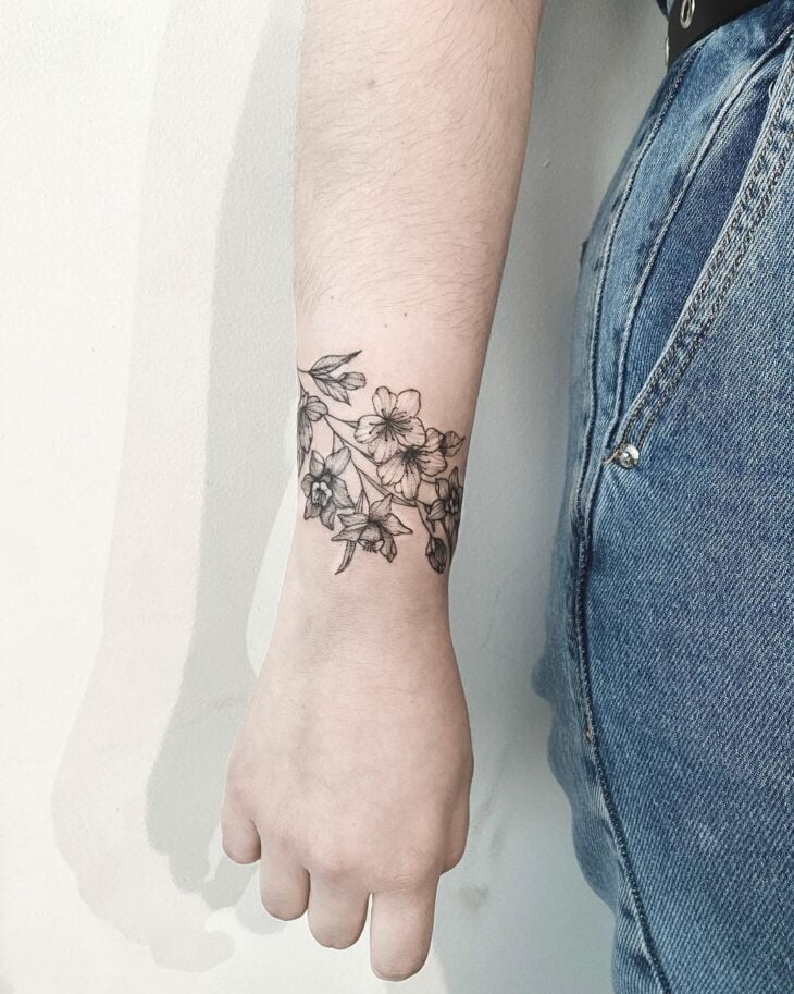 tatuagem de flor 48