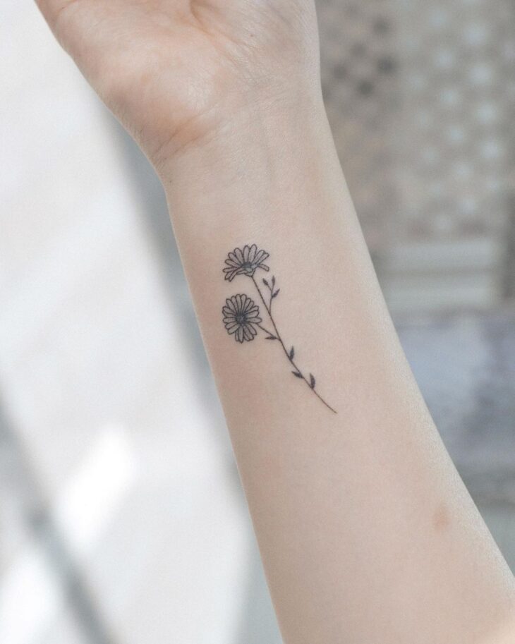 tatuagem de flor 53