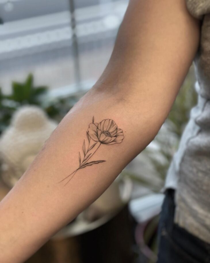 tatuagem de flor 131