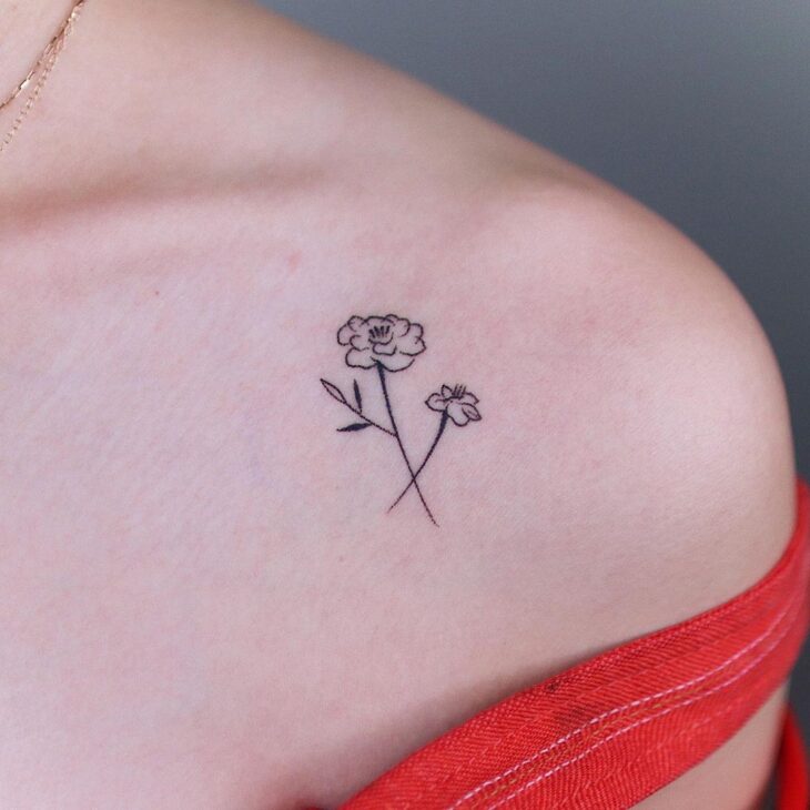 tatuagem de flor 59