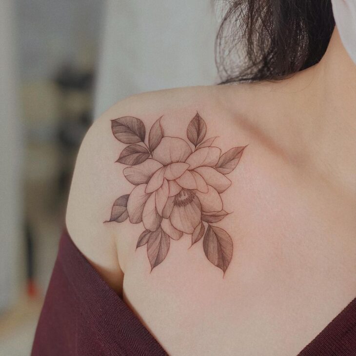 tatuagem de flor 62