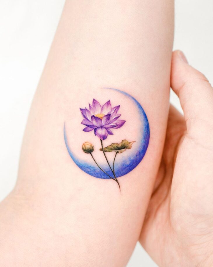 tatuagem de flor 70