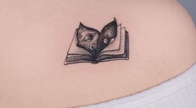 80 ideais de tatuagem de livros para os amantes de leitura