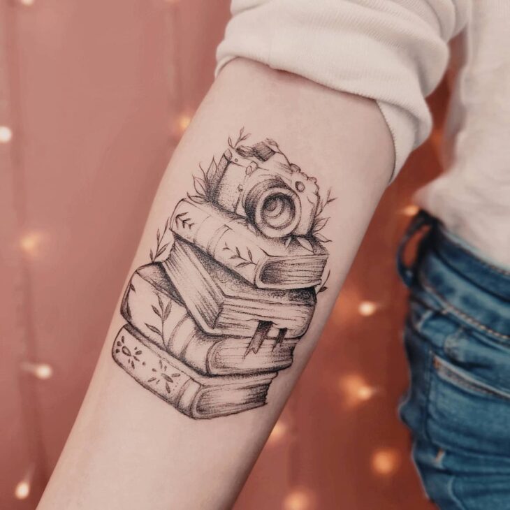 tatuagem de livros 18