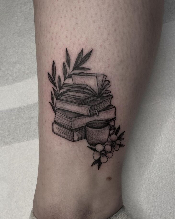 tatuagem de livros 107