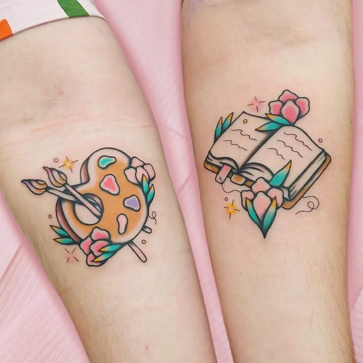 tatuagem de livros 64