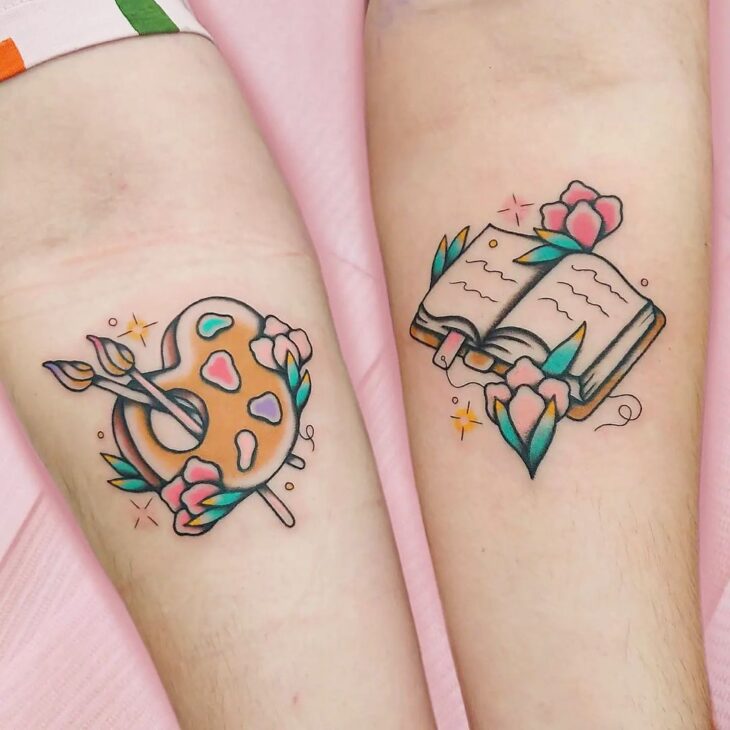 tatuagem de livros 147