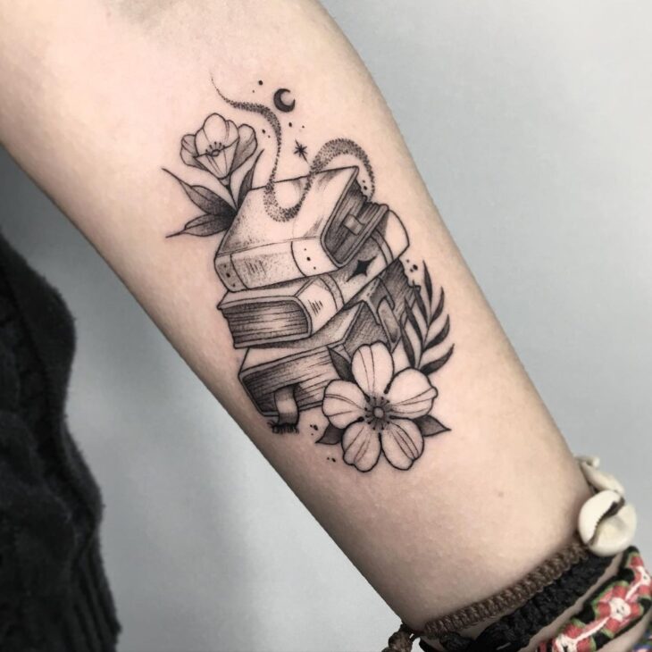 tatuagem de livros 8