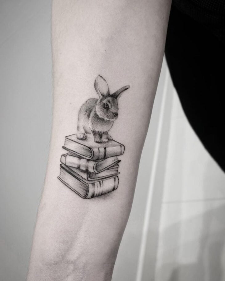 tatuagem de livros 92