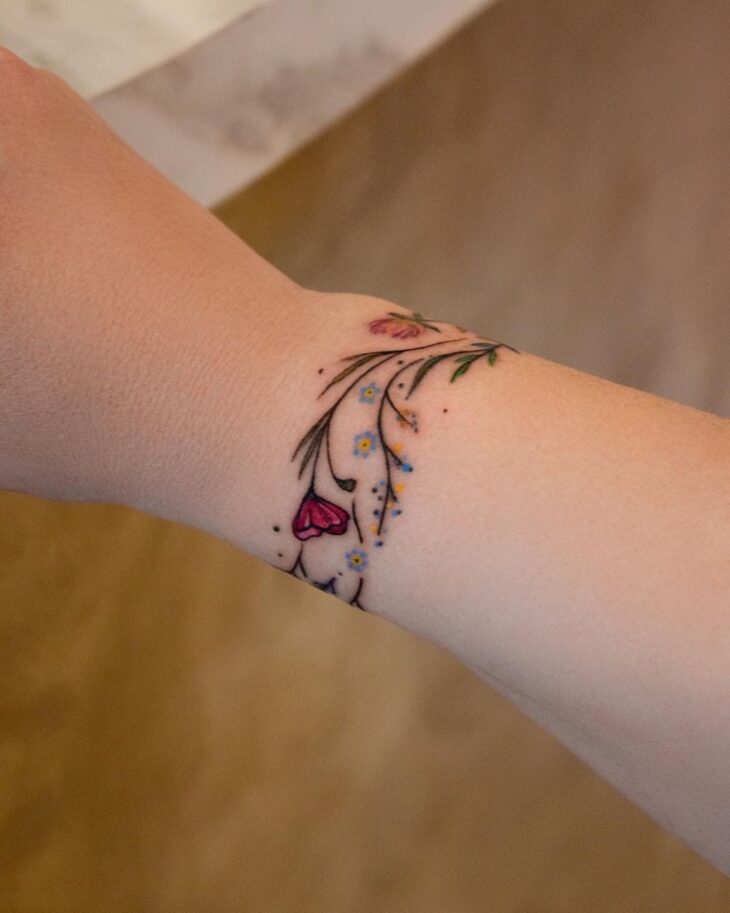 tatuagem de rosa 110