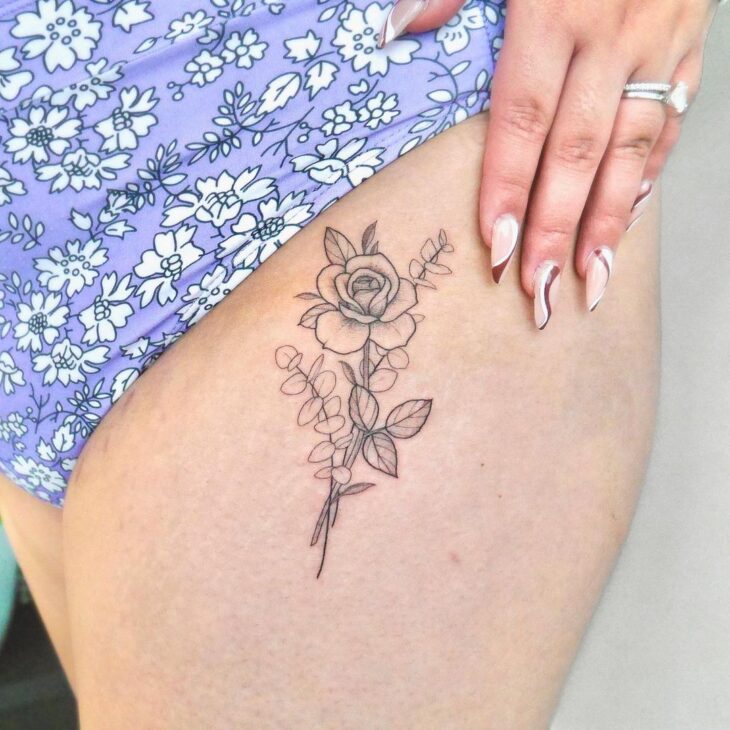 tatuagem de rosa 239