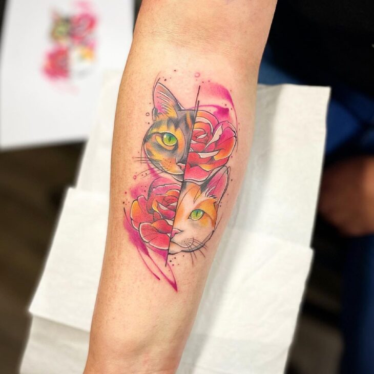 tatuagem de rosa 18
