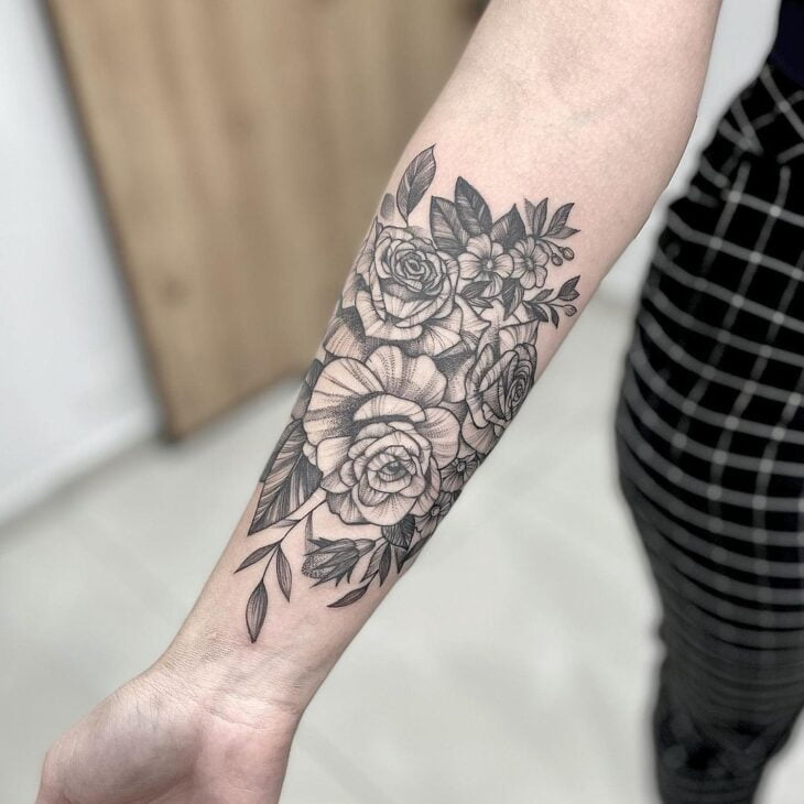 tatuagem de rosa 156